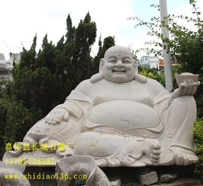 石雕弥勒佛-寺院弥勒佛-佛像雕刻